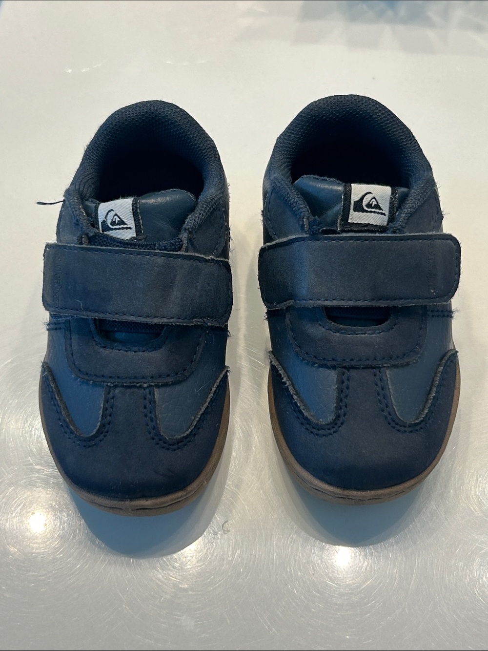 Quiksilver Kids Navy Blue Velcro Sneakers